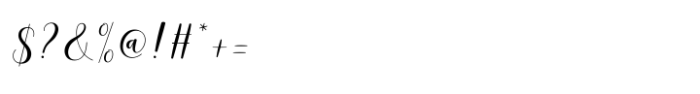 Mottona Script Regular Font OTHER CHARS