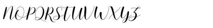 Mottona Script Regular Font UPPERCASE