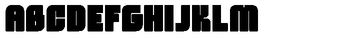 Motua Round Font UPPERCASE
