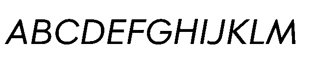 Moucha X Moucha Extra Var Ultra Italic Font UPPERCASE
