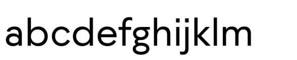 Moucha X Regular Font LOWERCASE