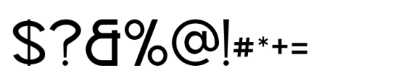 Mouda Regular Font OTHER CHARS