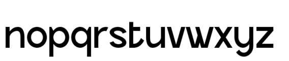 Mouda Regular Font LOWERCASE