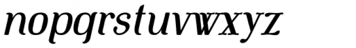Mount Italic Font LOWERCASE