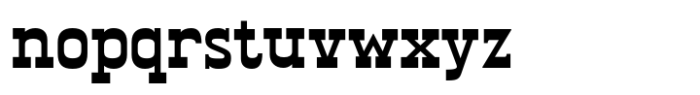 Mount West Regular Font LOWERCASE