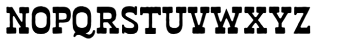 Mount West Rough Font UPPERCASE