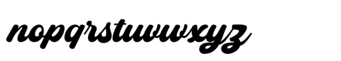 Mountain Alaska Font LOWERCASE