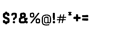 Mountain Lake Sans Rough Font OTHER CHARS