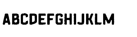 Mountain Lake Sans Rough Font UPPERCASE