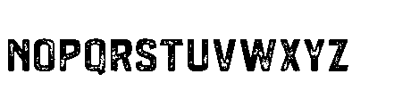 Mountain Lake Sans Stamp Font LOWERCASE