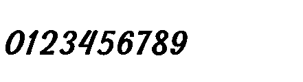 Mountain Lake Script Bold Font OTHER CHARS
