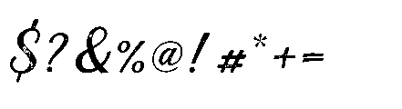 Mountain Lake Script Stamp Font OTHER CHARS