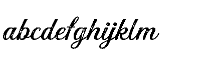 Mountain Lake Script Stamp FONT
