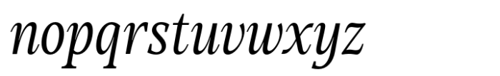 Mountella Light Italic Font LOWERCASE