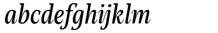 Mountella Variable Italic Font LOWERCASE