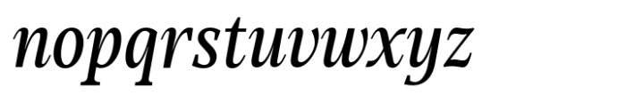 Mountella Variable Italic Font LOWERCASE