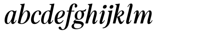 Mountriel Italic Font LOWERCASE