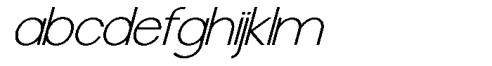 Moventra  Italic Regular FONT