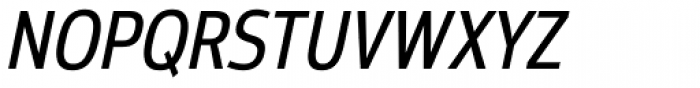 Moveo Sans Cond Medium Italic Font UPPERCASE