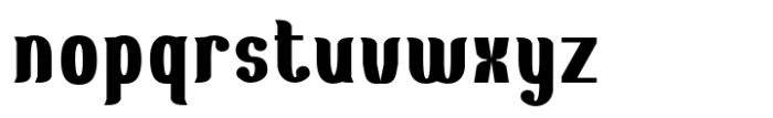 Moveri Regular Font LOWERCASE