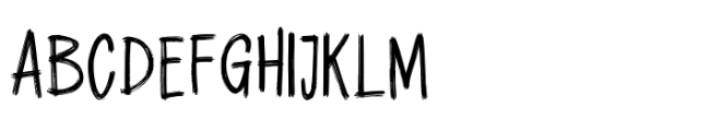 Moveric Brush Font UPPERCASE