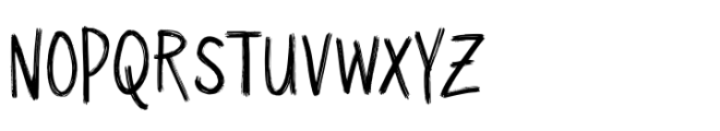 Moveric Brush Font UPPERCASE