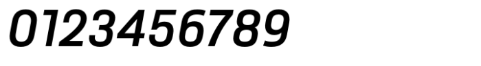 Movida Medium Demi Bold Italic Font OTHER CHARS