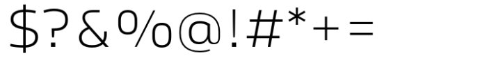 Movida Wide Light Font OTHER CHARS