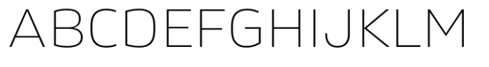 Movida Wide Thin Font UPPERCASE
