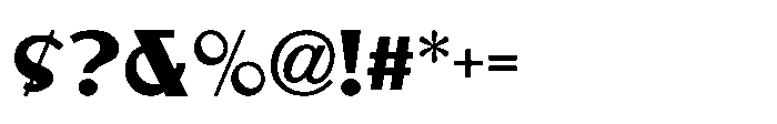 Movie Fan JNL Regular Font OTHER CHARS