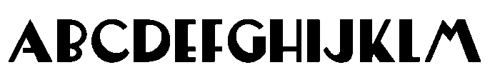 Movie Fan JNL Regular Font UPPERCASE