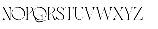 Movisa Regular Font LOWERCASE
