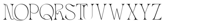 Mowgle Thin Font UPPERCASE