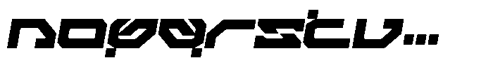 Moxin Italic Font LOWERCASE