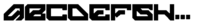 Moxin Regular Font UPPERCASE