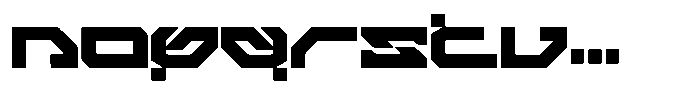 Moxin Regular Font LOWERCASE
