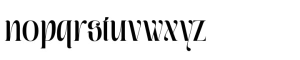 Moxtas Medium Font LOWERCASE