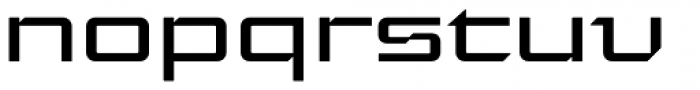 Moyenage Sans 53 Font LOWERCASE
