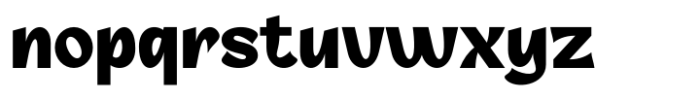 Mozie Font LOWERCASE