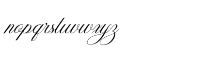 Mozilla Script Script Font LOWERCASE