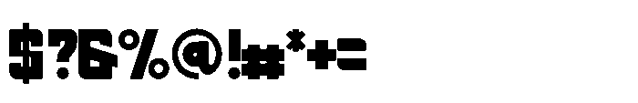 Mozze Sport Font OTHER CHARS