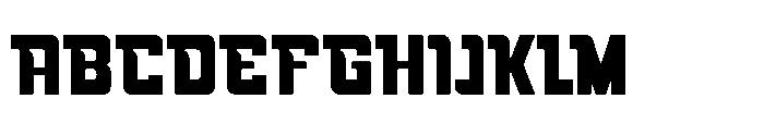 Mozze Sport Font UPPERCASE