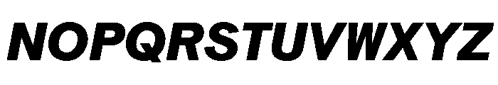 ModaleAntique ExtraboldItalic Font UPPERCASE
