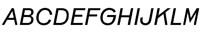 ModaleAntique Italic Font UPPERCASE