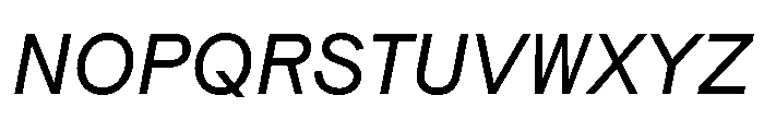 ModaleAntique Italic Font UPPERCASE