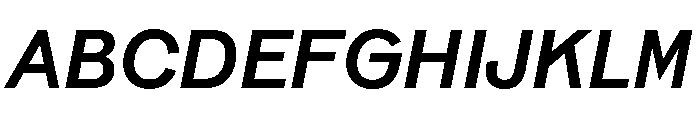 ModaleAntique MediumItalic Font UPPERCASE