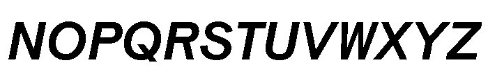 ModaleAntique MediumItalic Font UPPERCASE