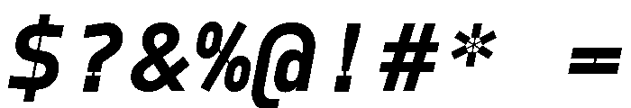 Model Mono Bold 2 Font OTHER CHARS