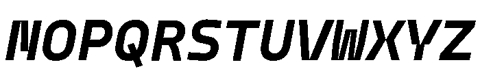 Model Mono Bold 2 Font UPPERCASE