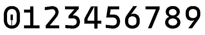 Model Mono Medium Font OTHER CHARS